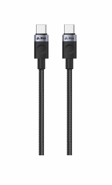 Kabel iPEAX 90010101 USB-C/USB-C 1m Black