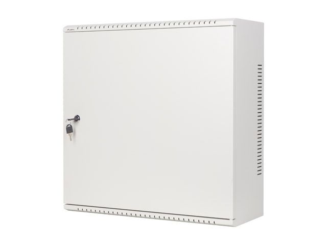 Lanberg 19" racková skříň pro montáž na stěnu 6u+3u/540x200 nízkoprofilová šedá (smontovaná)