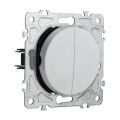 Spínač ELECTROMALT OVAL OVA1009W bílý