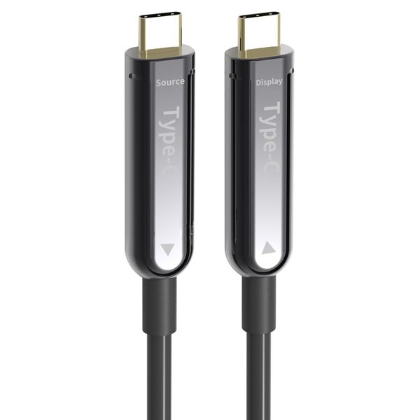 PremiumCord USB-C fiber optický AOC, 30m