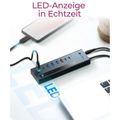 RAIDSONIC ICY BOX 9v1, USB Hub, USB-C/A 3.2 Gen2