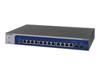 NETGEAR Plus XS512EM - V2 - přepínač - L3 - inteligentní x 100/1000/2.5G/5G/10GBase-T x combo 10 Gigabit SFP+ - desktop, Lze montovat do rozvaděče - pro NETGEAR AGM731F, AXM764; ProSafe AGM731F, AGM734, AXM761, AXM762, AXM763, AXM764