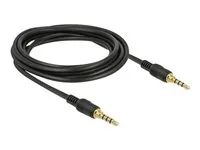 Kabel Klinke 4 Pin 3.5 mm Stecker > Stec
