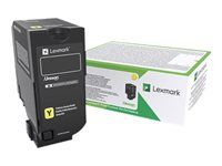Žlutá - originální - kazeta s barvivem LCCP, Lexmark Corporate - pro Lexmark CS720de, CS720dte, CS725de, CS725dte, CX725de, CX725dhe, CX725dthe