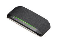 Hands-free hlasitý odposlech - kabelové - USB-A, USB-C - stříbrná - certifikováno pro Microsoft Teams