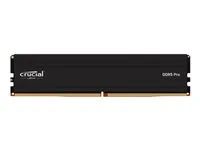 DDR5 - modul - 48 GB - DIMM 288-pin nízkoprofilová - 5600 MT/s / PC5-44800 - CL46 - 1.1 V - bez vyrovnávací paměti - on-die ECC - matná čerň