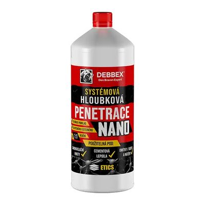 Penetrace hloubková DEN BRAVEN Nano transparentní 3l
