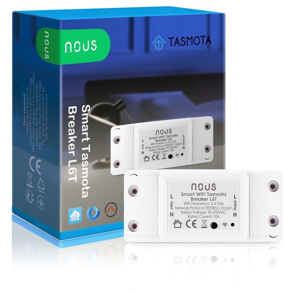 NOUS L6T, Tasmota SMART Breaker, přepínač