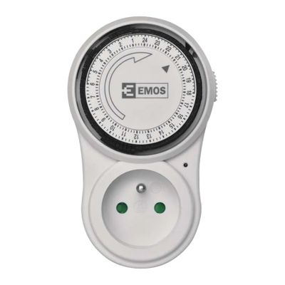 Spínací zásuvka EMOS P5503 mechanická denní