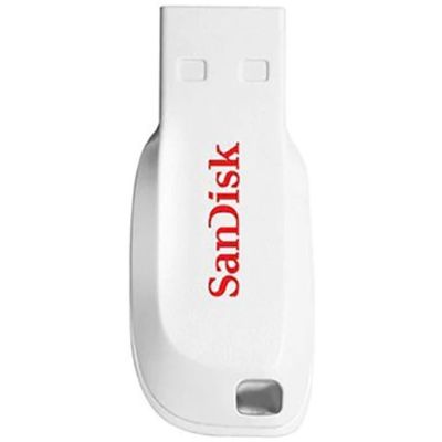 SanDisk USB Cruzer Blade 16GB, bílá