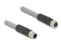 M12 Cable L-coded 5 pin male to female P