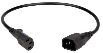 Prodl.kabel IT METER,C13/C14 pro ochr.krytky 1m