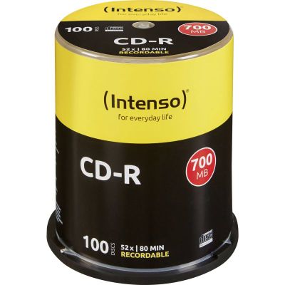 INTENSO CD-R Cake Case 700MB 100ks