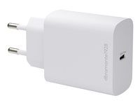Síťový adaptér - 45 Watt - 3 A - Apple 2.4A, PD/PPS, PD 2.0, PD 3.0, QC 2.0, QC 3.0, AFC, SCP, Fast Charge (USB-C) - bílá - Evropa