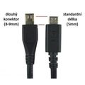 PremiumCord Kabel USB 2.0/Micro USB 8mm