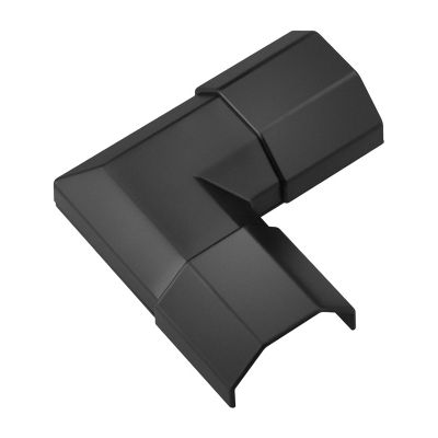 Rohová přípojka lišty GOOBAY 90781 Black