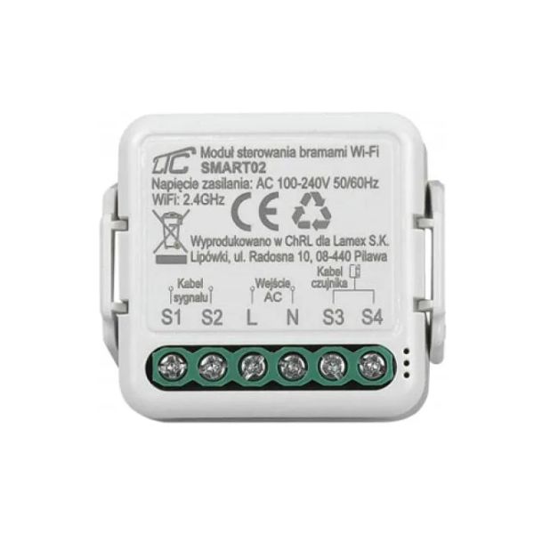 Chytrý ovladač garážových vrat LTC SMART02 WiFi Tuya