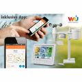 Meteostanice Bresser 5v1 s Wi-Fi a barevným displejem, bílá