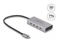 USB 10 Gbps USB Type-C  Hub with 4 x USB