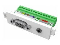 Přichycení talíře modulárního zařízení - HD-15, mini-phone stereo 3.5 mm