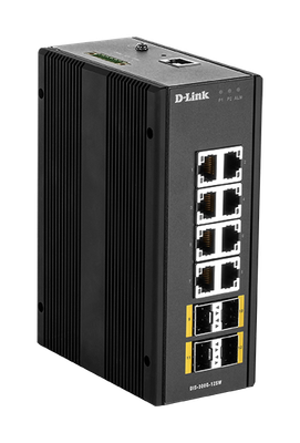 D-Link DIS-300G-12SW Industrial Gigabit Managed Switch with SFP slots