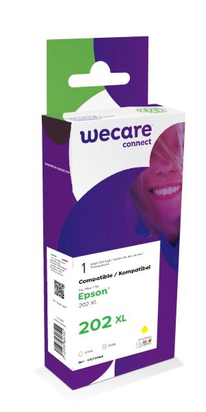 WECARE ARMOR ink kompatibilní s EPSON C13T02H440,žlutá/yellow
