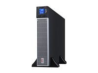 APC Easy UPS On-Line - UPS (k montáži na regál) - AC 230 V - 2700 Watt - 3000 VA - 1 x baterie - lithium-iontová - RS-232, USB - výstupní konektory: 7 - 2U - 19" - cerná se stríbrnou