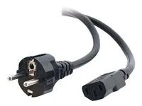 Elektrický kabel - power CEE 7/7 (M) do power IEC 60320 C13 - 2.5 m - černá - Evropa