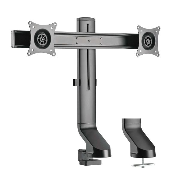 Držák pro montáž monitoru na stůl, nastavitelná výška, pro 2x 17?32 monitory