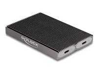 External USB Type-C Dual Combo Enclosur