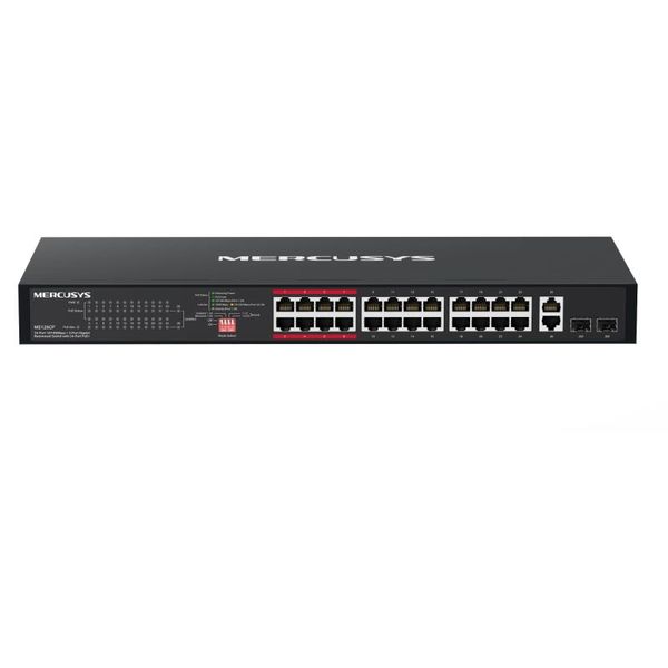 MERCUSYS MS126CP, 24-Port 1 Gbps Rack Switch