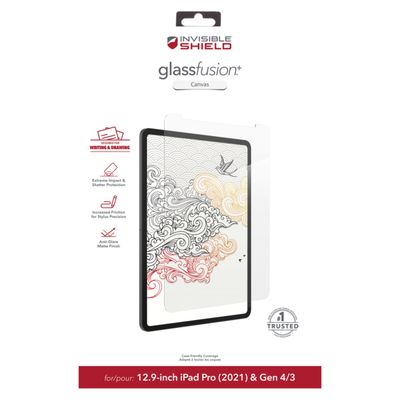 ZAGG Invisible Shield Fusion + Canvas hybridní sklo iPad Pro 12.9 CF