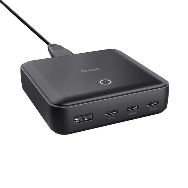 Trust maxo 100W 4-port desktop charger