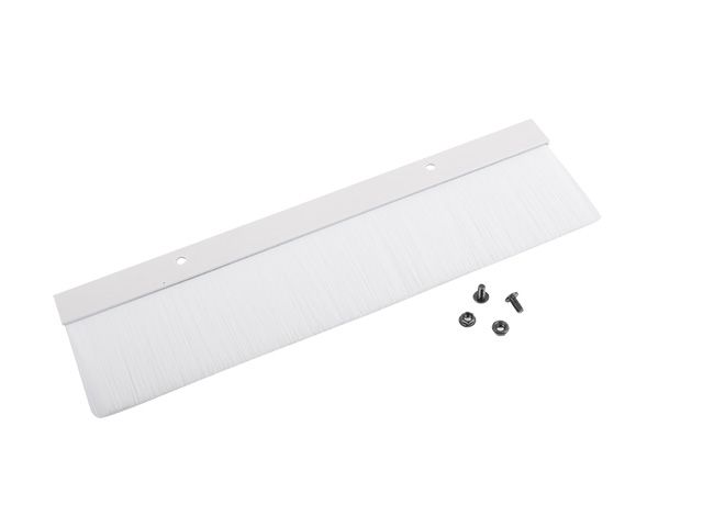 19" Panel s kartáčovým vstupem pro kabely šedý lanberg AK-1102-S