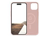 Zadní kryt pro mobilní telefon - kompatibilita s MagSafe - plast, silikon - růžová pink sand - pro Apple iPhone 13, 14, 15, 16e, 17e