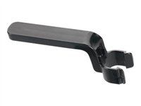 Cable Retainer Clip for Vertical Cable Managers, Black, pk of 10