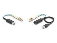 USB 10 Gbps Type-A Extender Set over LC
