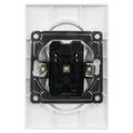 Dvojitá zásuvka ELECTROMALT OVAL OVA1029B, čierna