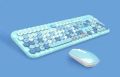 Klávesnice Wireless keyboard + mouse set MOFII Honey Plus 2.4G (blue)