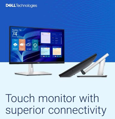 24'' LCD Dell P2424HT Touch 5ms/16:9/mat/USB-C/repr