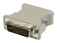 DVI (M) to VGA (F) - 1 Pack - Male DVI to Female VGA (DVIVGAMF) - Adaptér VGA) - DVI-I (M) do HD-15 (VGA) (F) - béžová - pro P/N: MXT101MMHD15, MXT101MMHD6