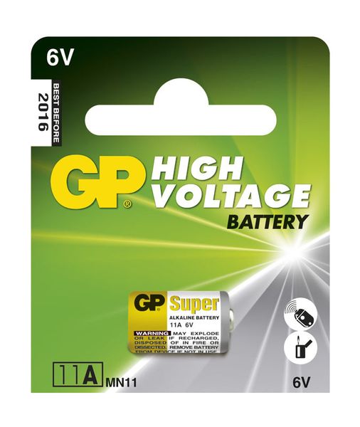 Baterie 11AF GP alkalická 1ks