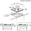 ELECTROLUX Plynová varná deska KGS6404SX