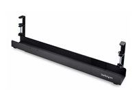 Zásuvka pro management kabelů - montáž pod stůl - černá - 80 cm