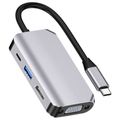 MEGATECH 4v1, Dokovacia stanica, USB-C