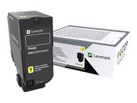 Žlutá - originální - kazeta s barvivem LCCP, LRP - pro Lexmark CS720de, CS720dte
