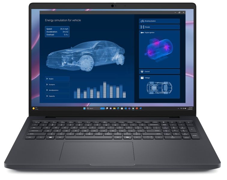 Dell Pro Max/16 MC16255/AI7PRO-350/16"/WUXGA/32GB/1TB/RTX 1000/W11P/Gray/3R NBD