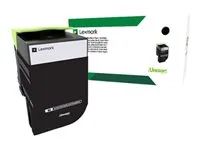 Extra vysoká výtěžnost - černá - originální - kazeta s barvivem LCCP, LRP - pro Lexmark CX510de, CX510de Statoil, CX510dhe, CX510dthe