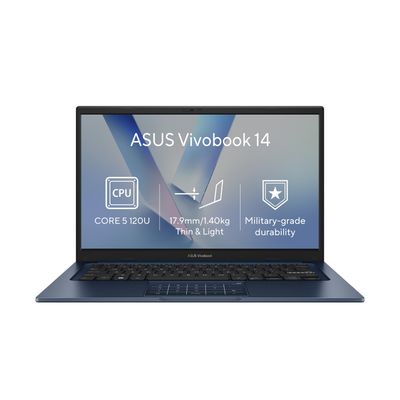 ASUS Vivobook 14/X1404VA-EB2277WZ/5-120U/14"/FHD/8GB/512GB/Intel int/W11H/Blue/2R