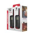 MOTOROLA T62 WALKIE TALKIE Red 2ks
